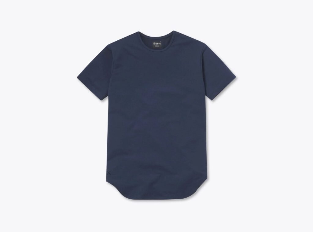 The Cuts AO Elongated Tee Shirt is a stylish and modern take on the classic tee.