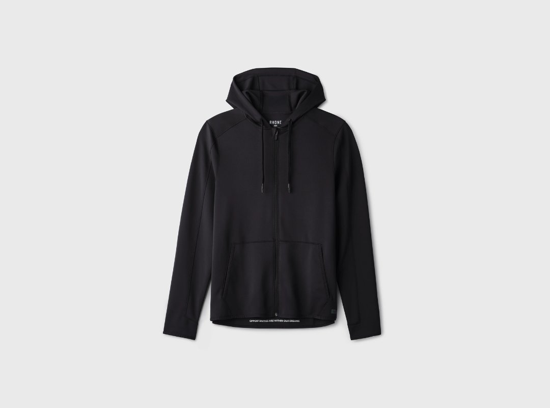 Rhone Warm Up Tech Full Zip Hoodie