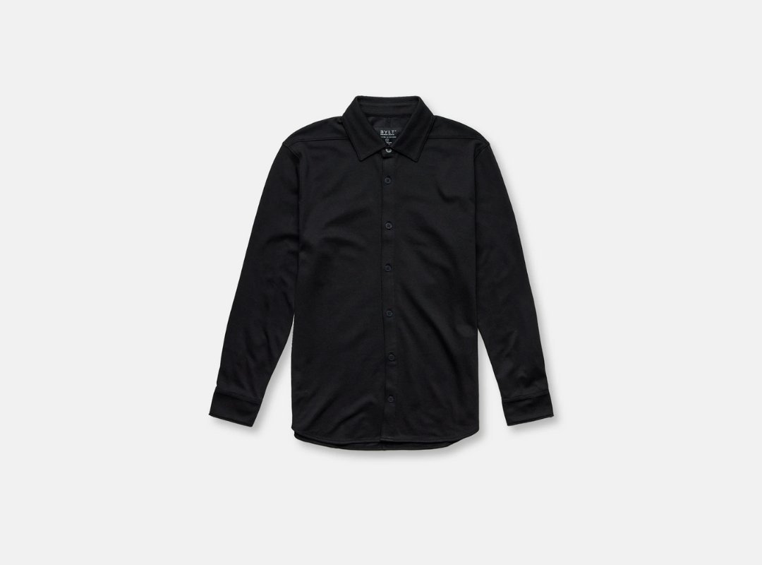 BYLT Bayside Oxford Long Sleeve Button Down