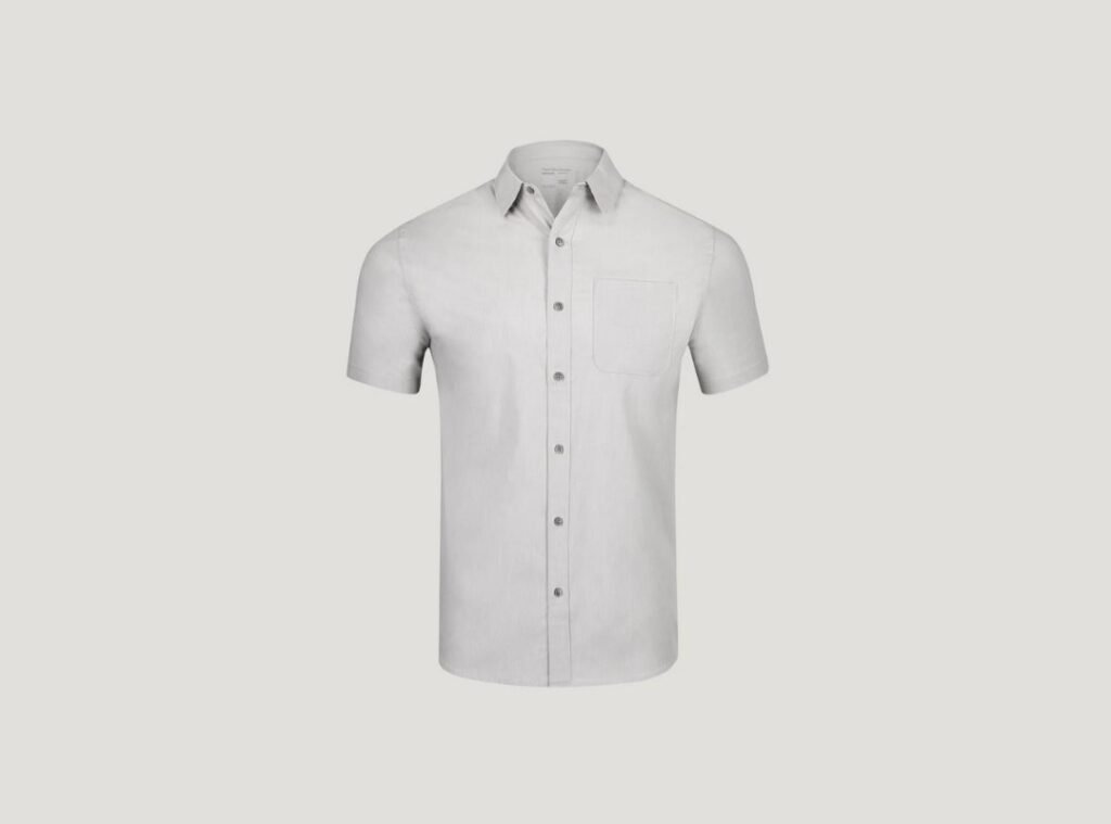 Fresh Clean Threads Short Sleeve Button Up