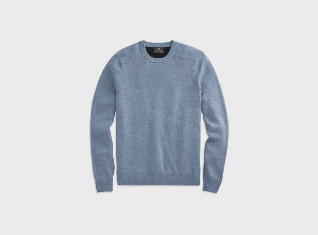 Mack Weldon Tech Cashmere Crew Neck Sweater