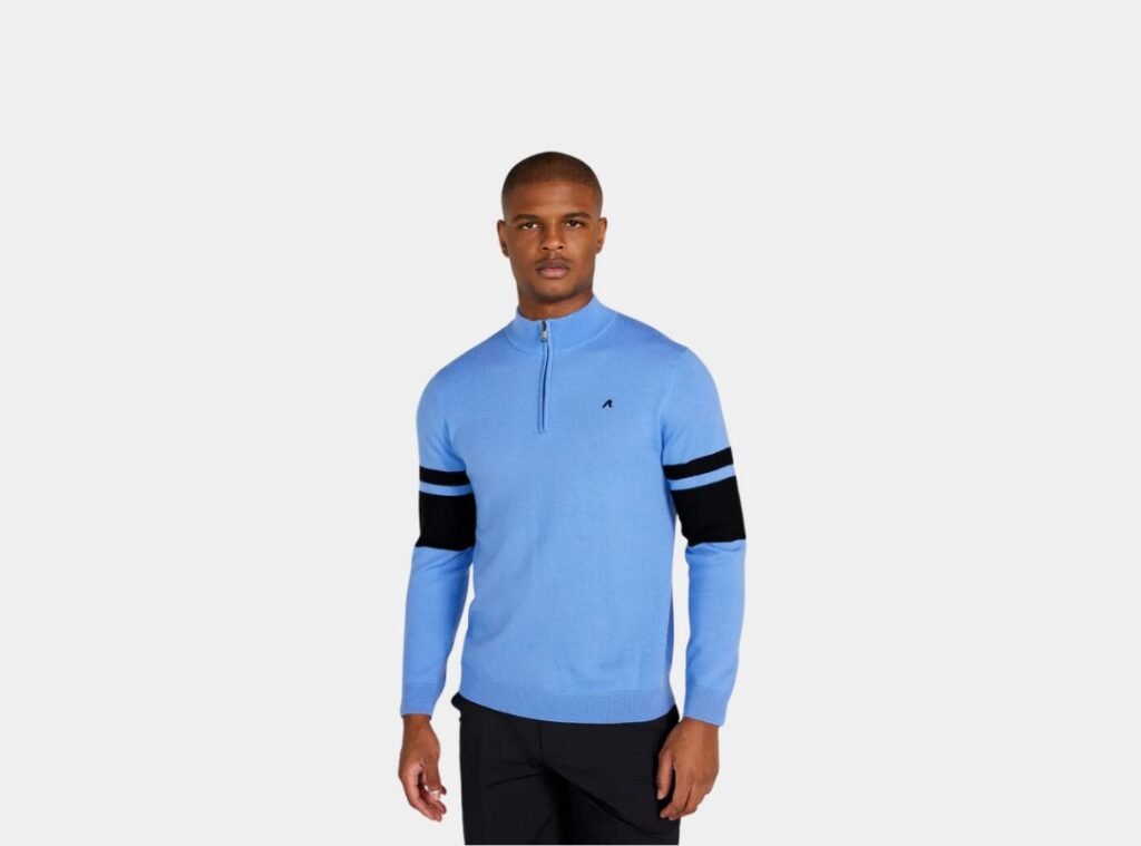 Redvanley Stayner Merino Quarter Zip