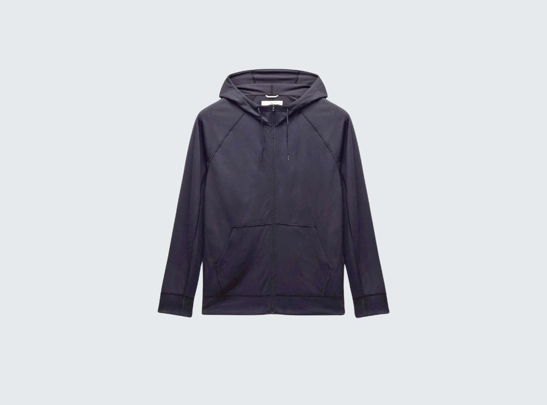 Reigning Champ Deltapeak Warm-up Zip Hoodie