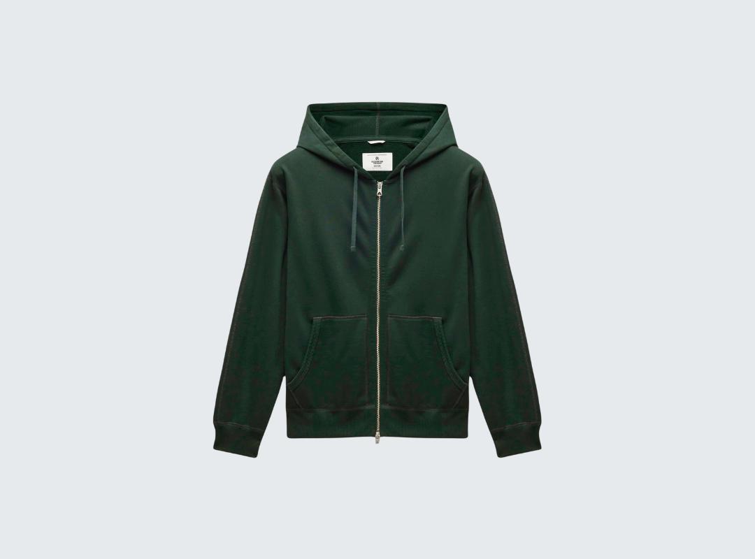 Reigning Champ Midweight Standard Zip Hoodie