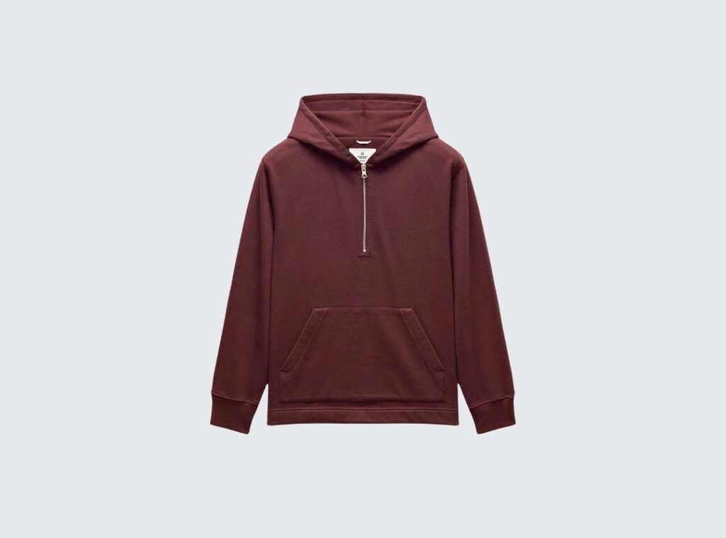 Reigning Champ Midweight Terry Half Zip Hoodie