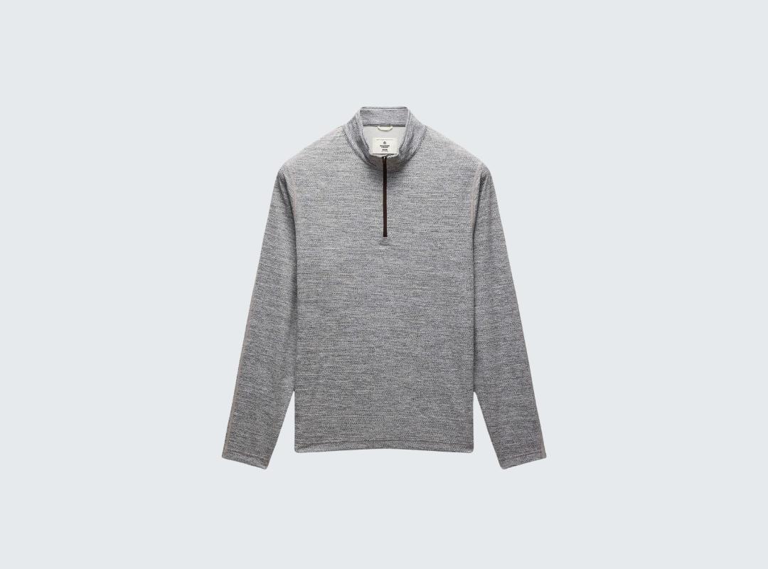 Reigning Champ Solotex Mesh Tiebreak Quarter Zip