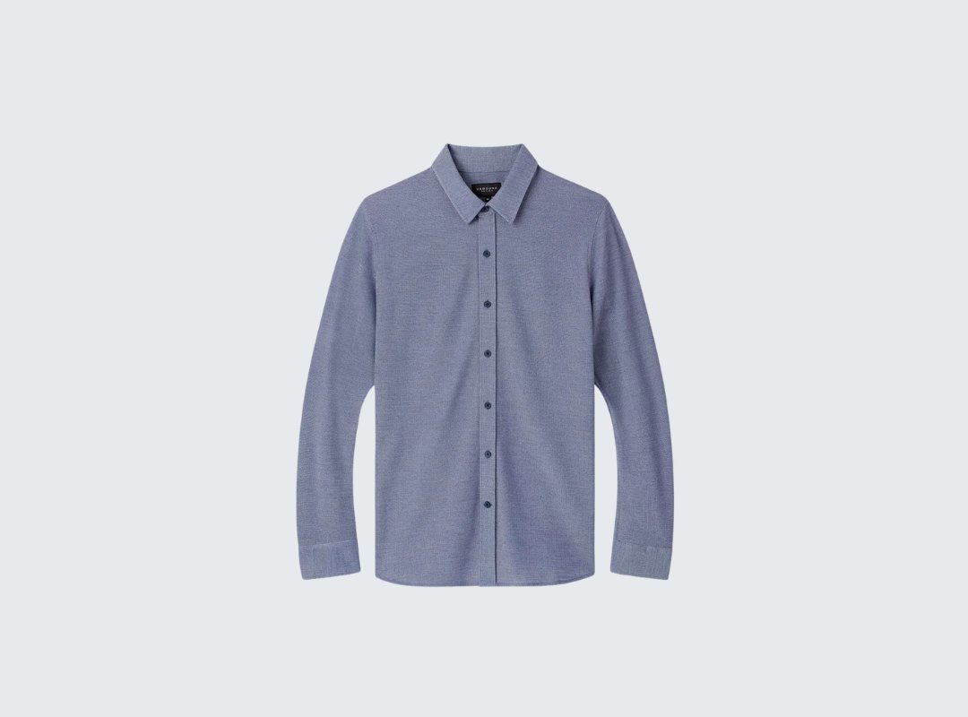 Unbound Merino Button‑Up Shirt