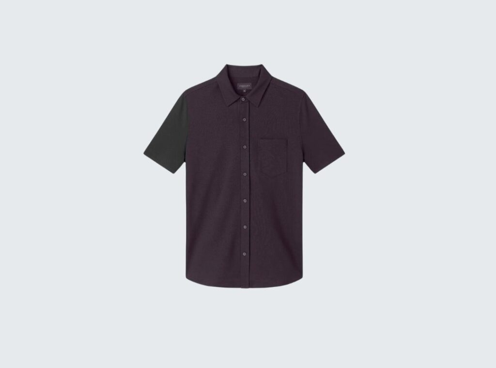 Unbound Merino Short Sleeve Button-Up Shirt