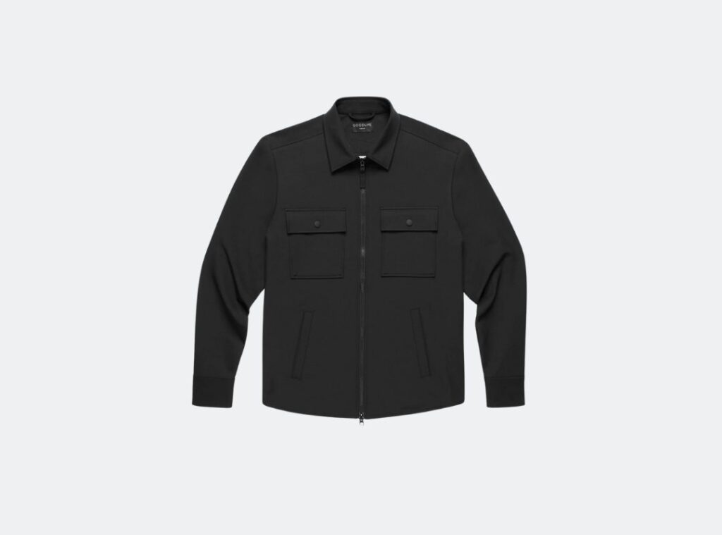 Goodlife Stretch Poly Twill Shirt Jacket