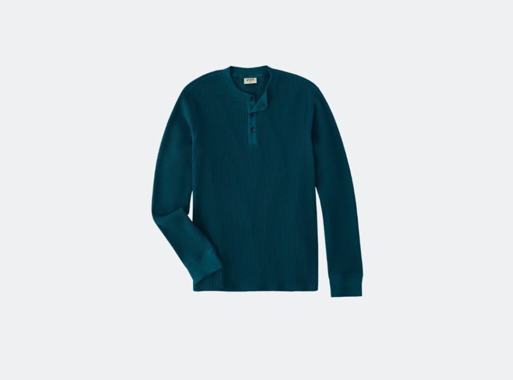 Pact Thermal Waffle Henley