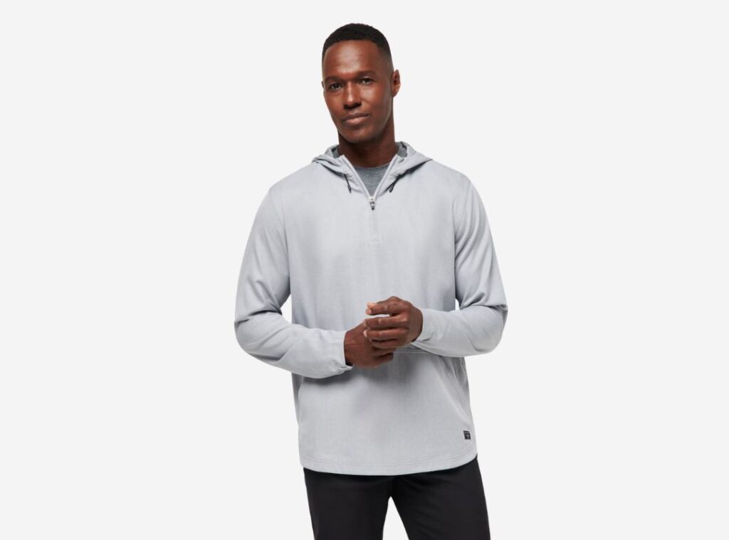 TravisMathew Tech Hoodie Quarter Zip