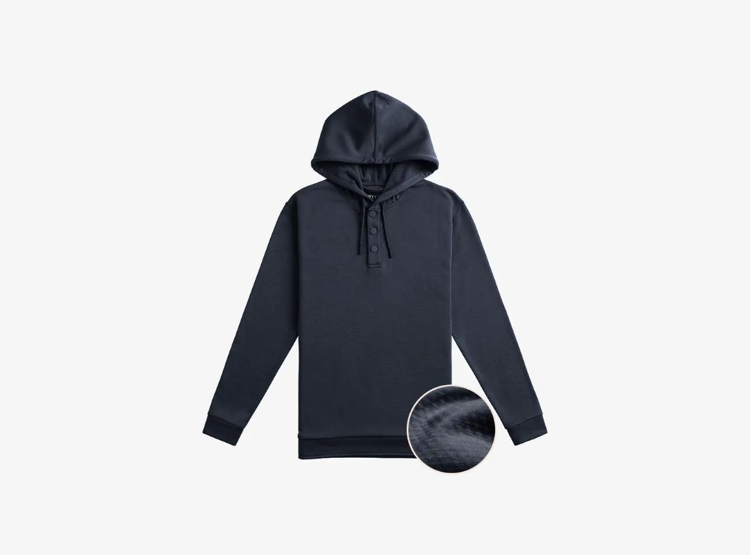 BYLT Adventure Fleece Hooded Henley