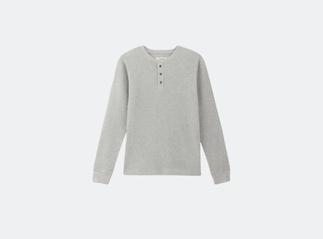 Everlane Waffle Long-Sleeve Henley