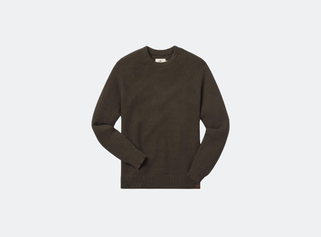 Normal Brand Moss Stitch Crew