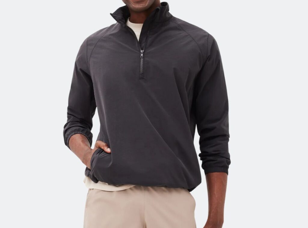 Outdoor Voices RecNylon Quarter Zip Jacket