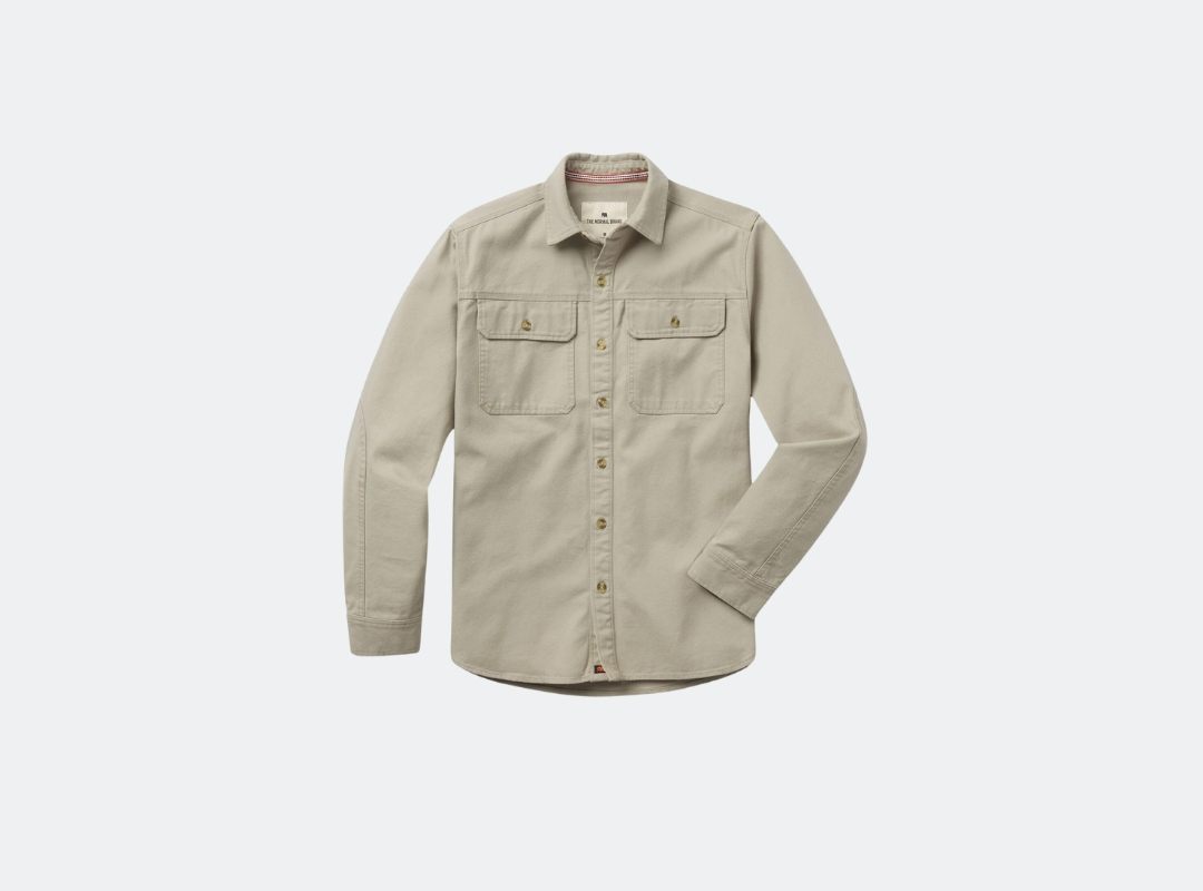 Normal Brand Canvas Shirt Jacket